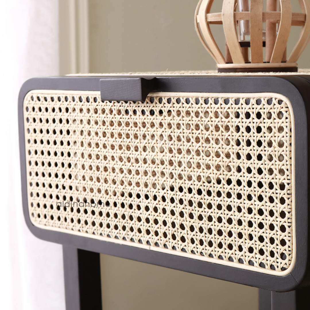 Nakas Meja Samping Side Table Night Stand Ikola by Aldina Home - Gambar 4