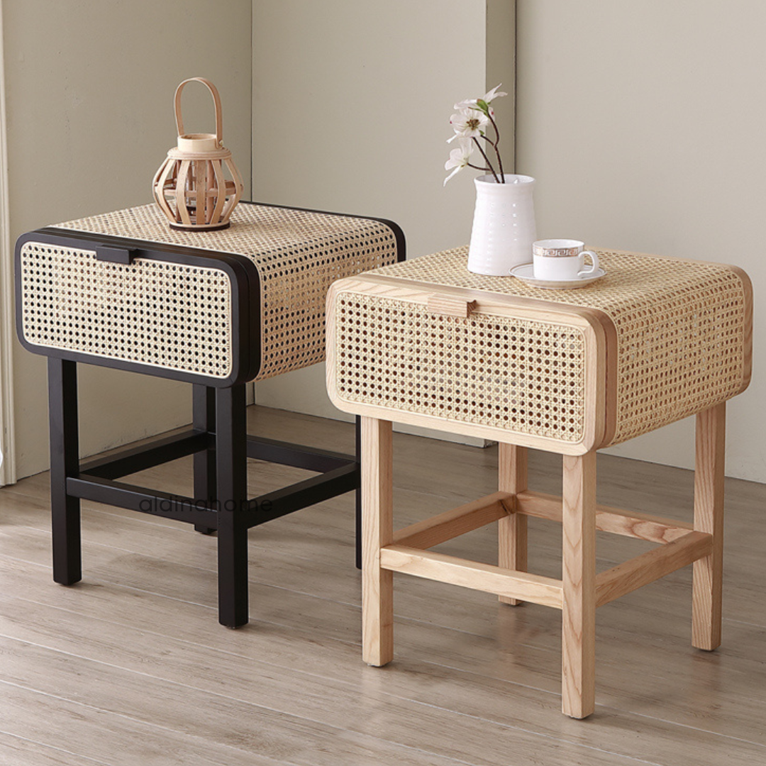 Nakas Meja Samping Side Table Night Stand Ikola by Aldina Home - Gambar 6