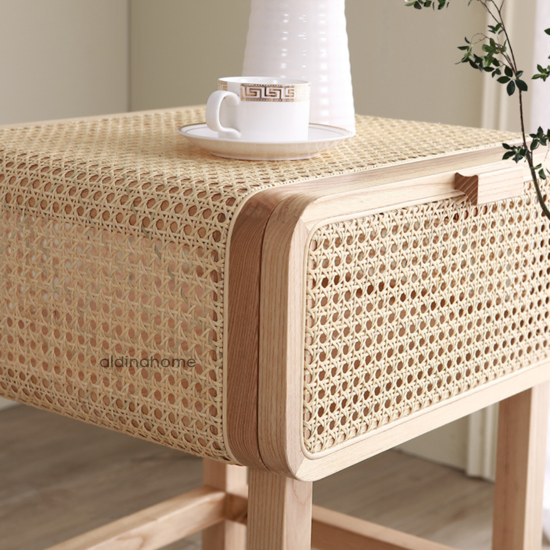 Nakas Meja Samping Side Table Night Stand Ikola by Aldina Home - Gambar 8