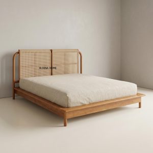 Tempat Tidur Ranjang Dipan Rotan Antik Minimalis Bellia Furniture by Aldina Home
